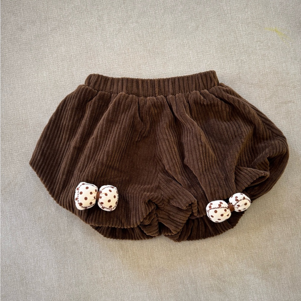 Toddler girl cute corduroy shorts 3T /100cm festival outfit kids shorts